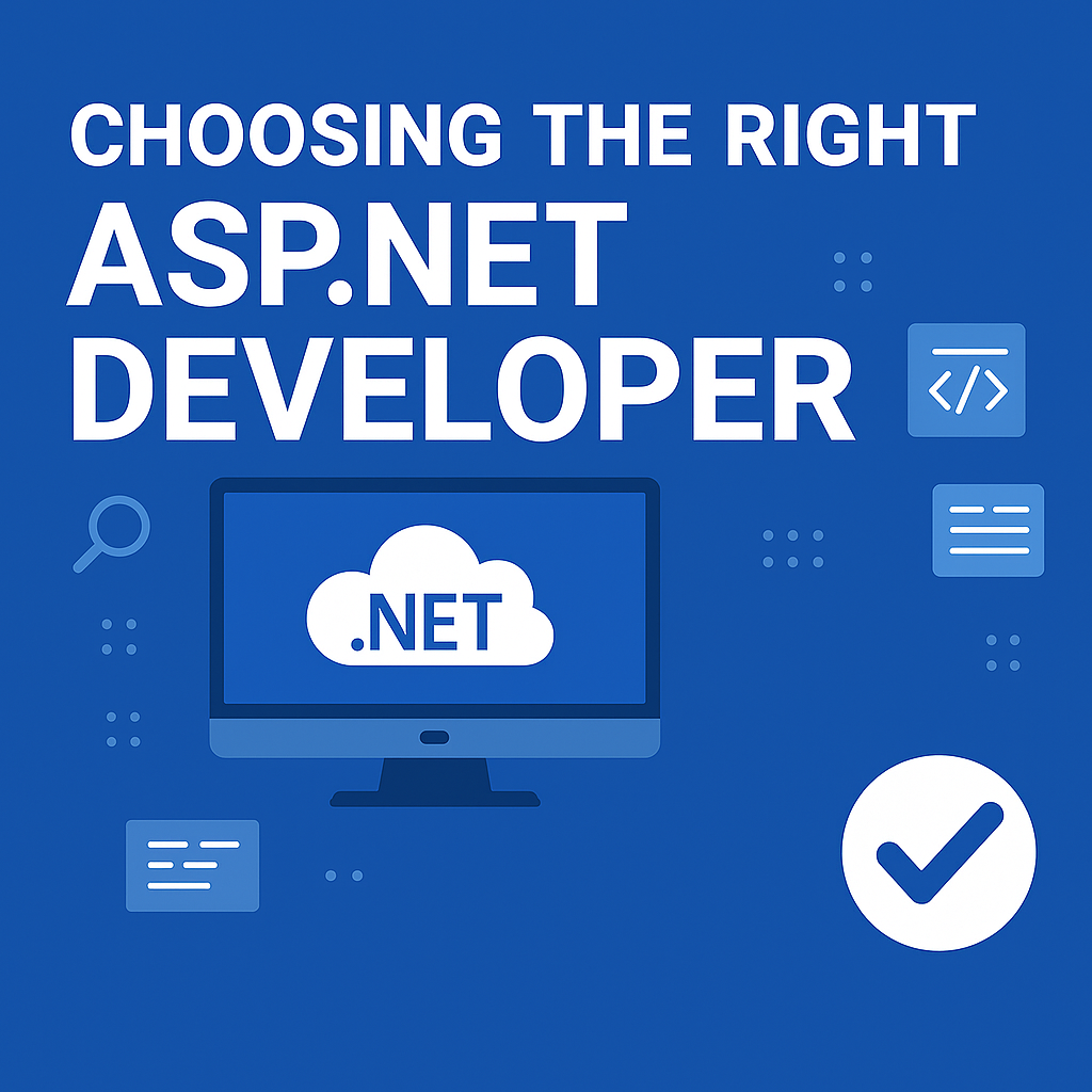 Choosing the Right ASP.NET Developer Partner